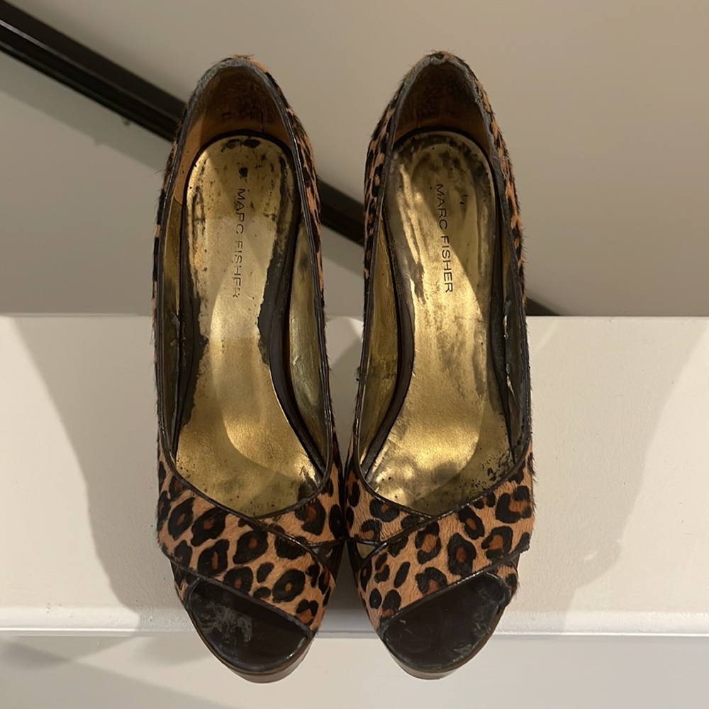 Marc Fisher Peep Toe Platforms